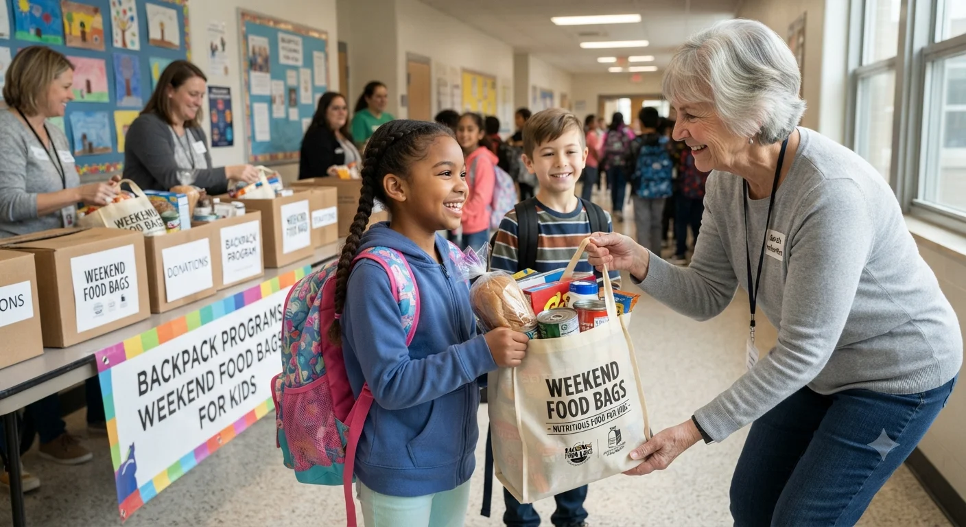 Backpack Programs and Weekend Food Bags for Kids : How They Work