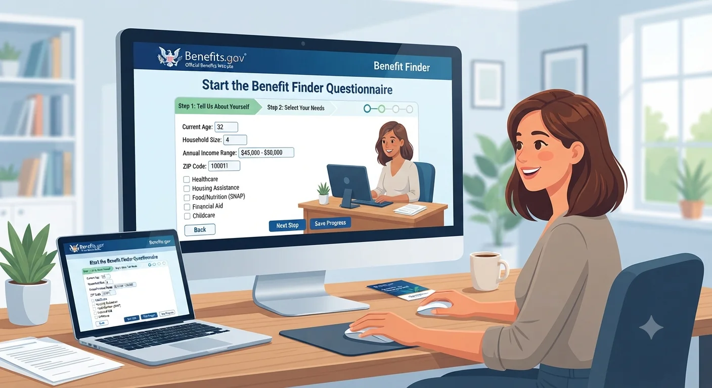 Benefits.gov Screening Tool: How to Check Eligibility for Multiple Programs at Once