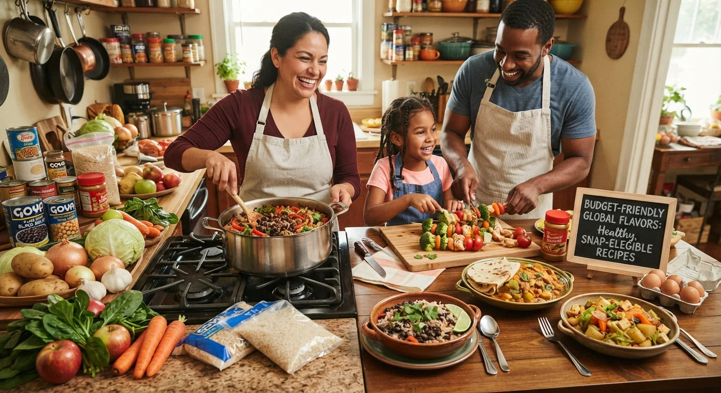 Budget-Friendly International Recipes Using SNAP-Eligible Ingredients
