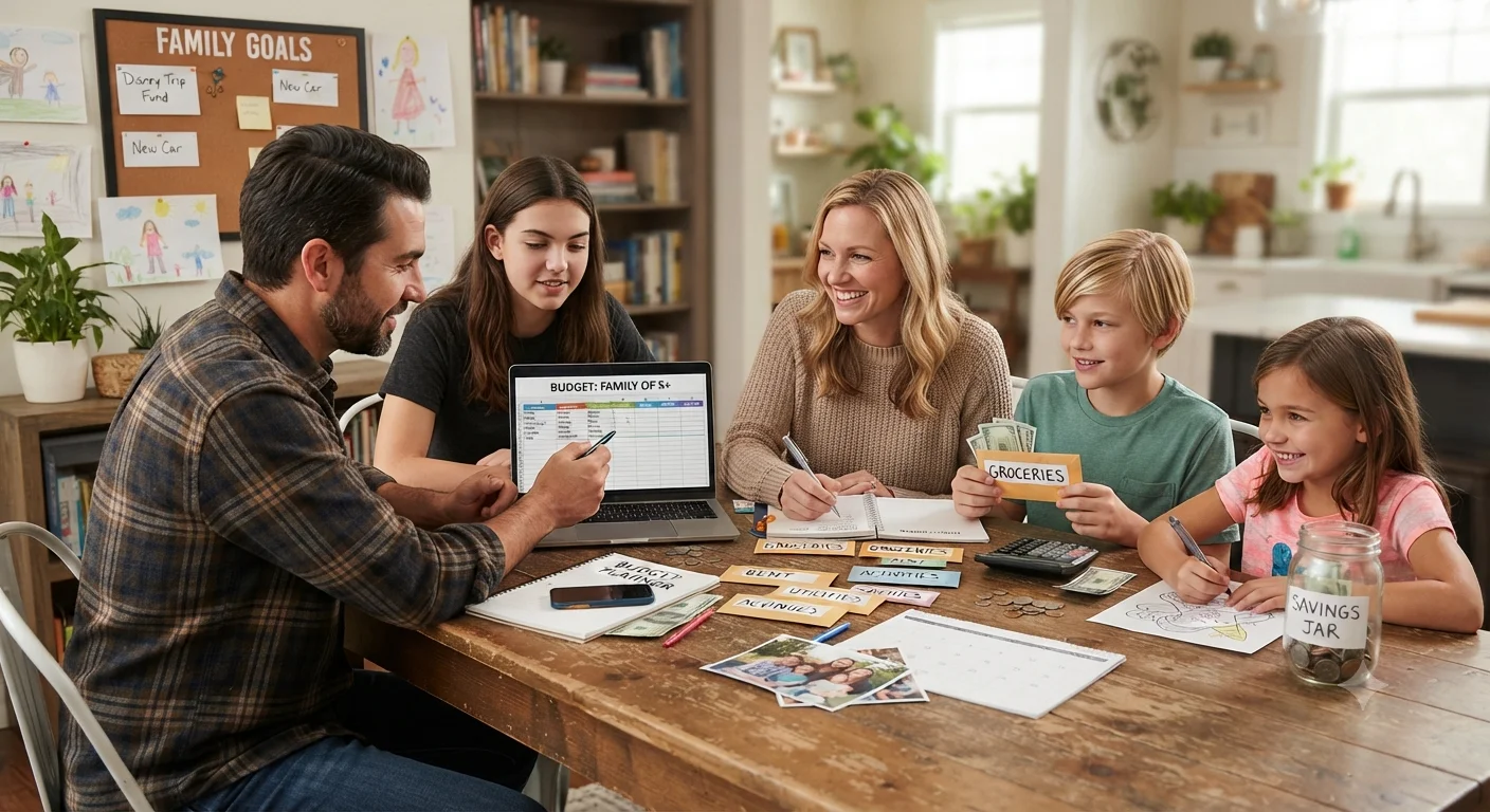 Budgeting for a Family of 5 or More: Large Household Food Strategy