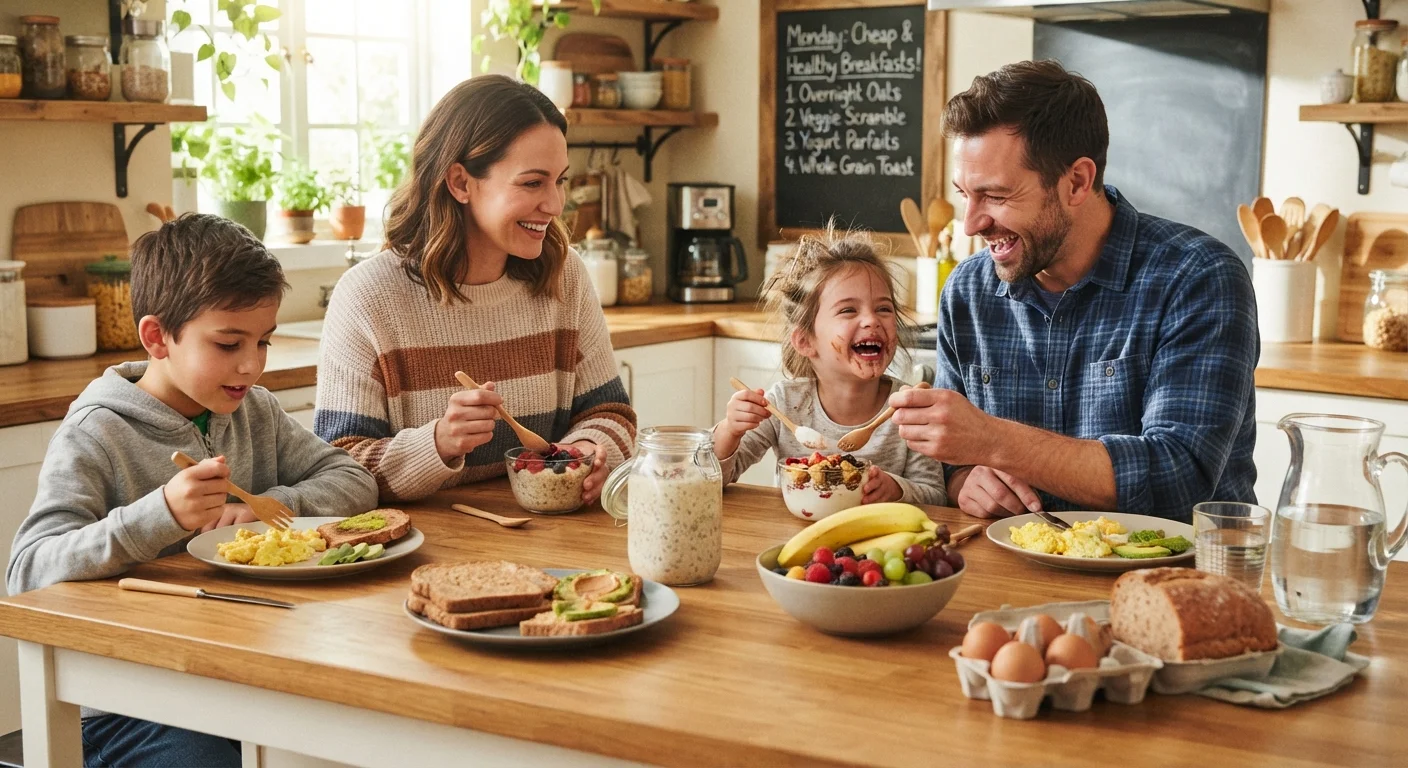 Cheap and Healthy Breakfast Ideas for Busy Families