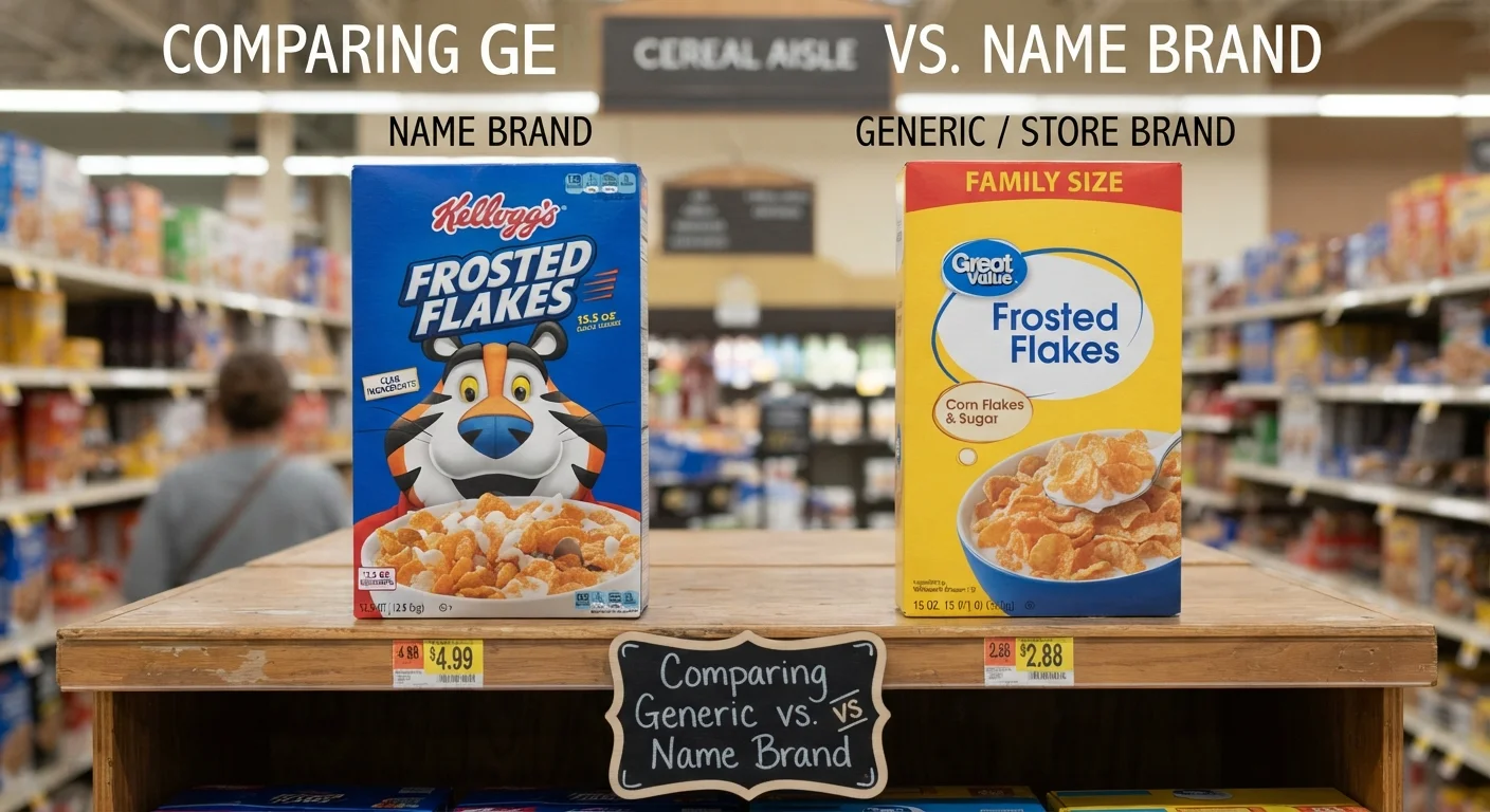 Comparing Generic vs. Name Brand: Where the Difference Actually Matters
