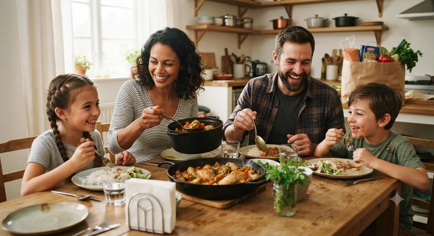 Feeding a Family of 4 on a Budget : Weekly Meal Plan Under 100
