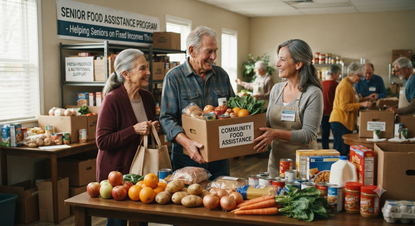 Food Assistance for Seniors on Fixed Incomes