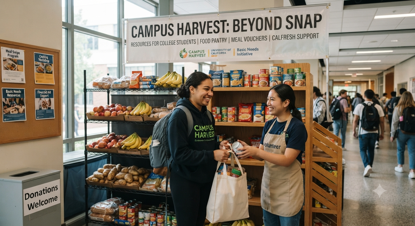 Food Assistance for College Students Beyond SNAP