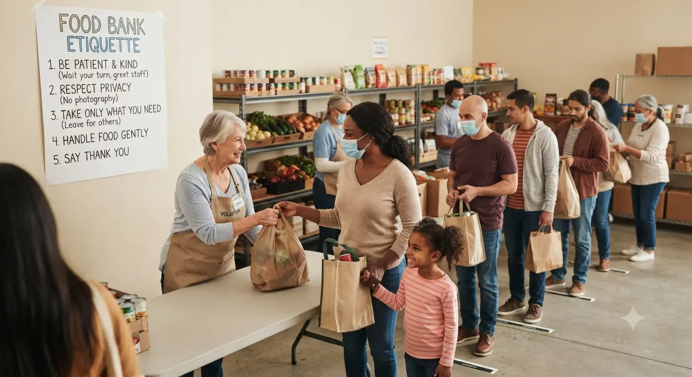 Food Bank Etiquette: What First-Timers Should Know