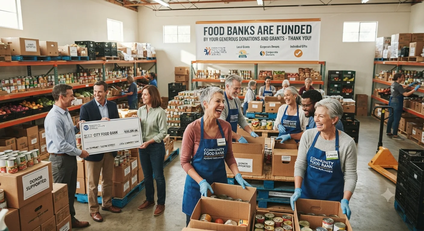 How Food Banks Are Funded: Donations, Grants, and Government Support