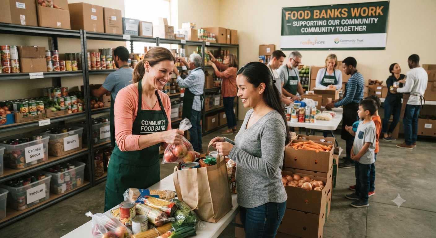 How Food Banks Work: From Donation to Distribution