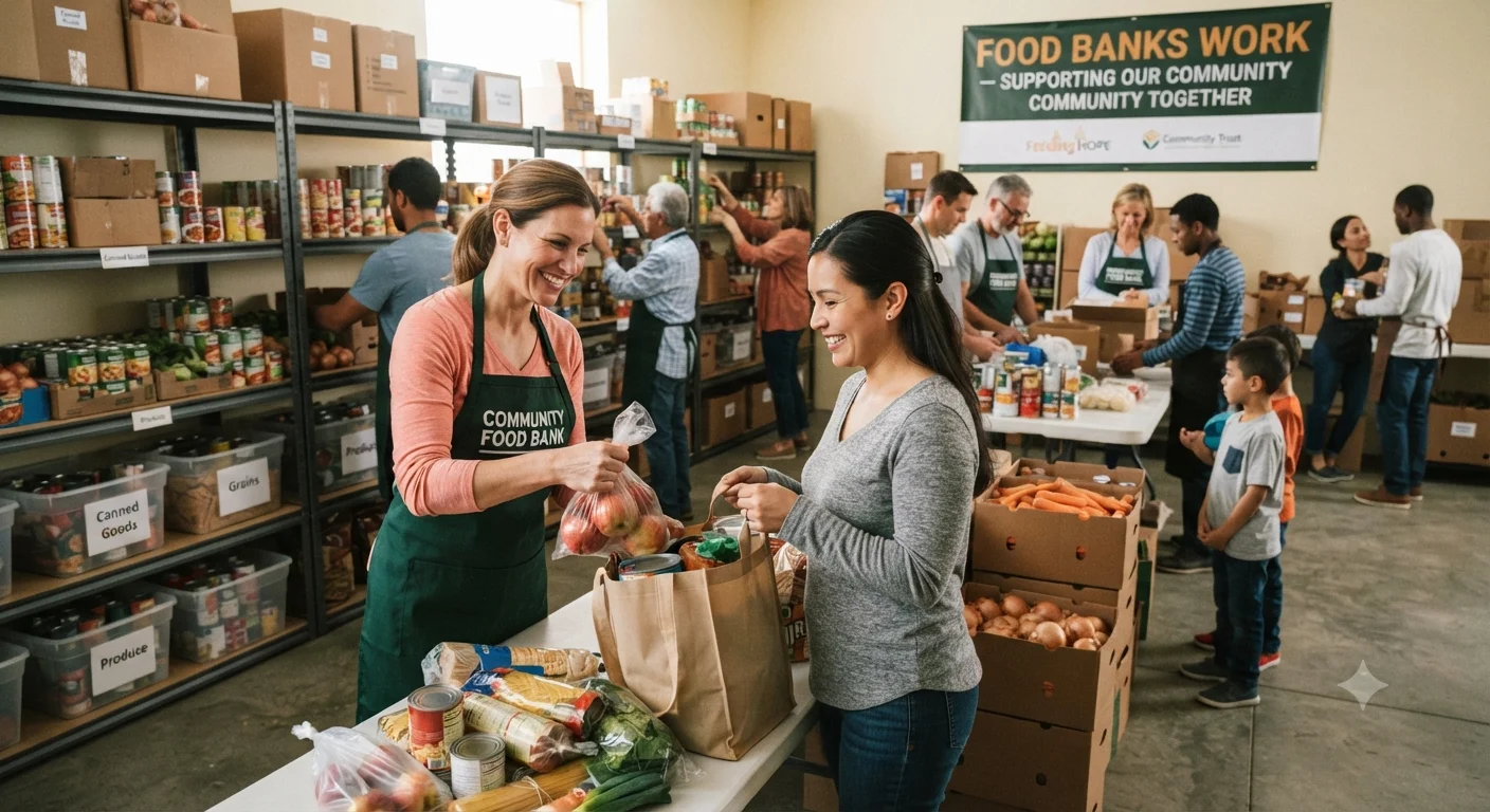 How Food Banks Work: From Donation to Distribution