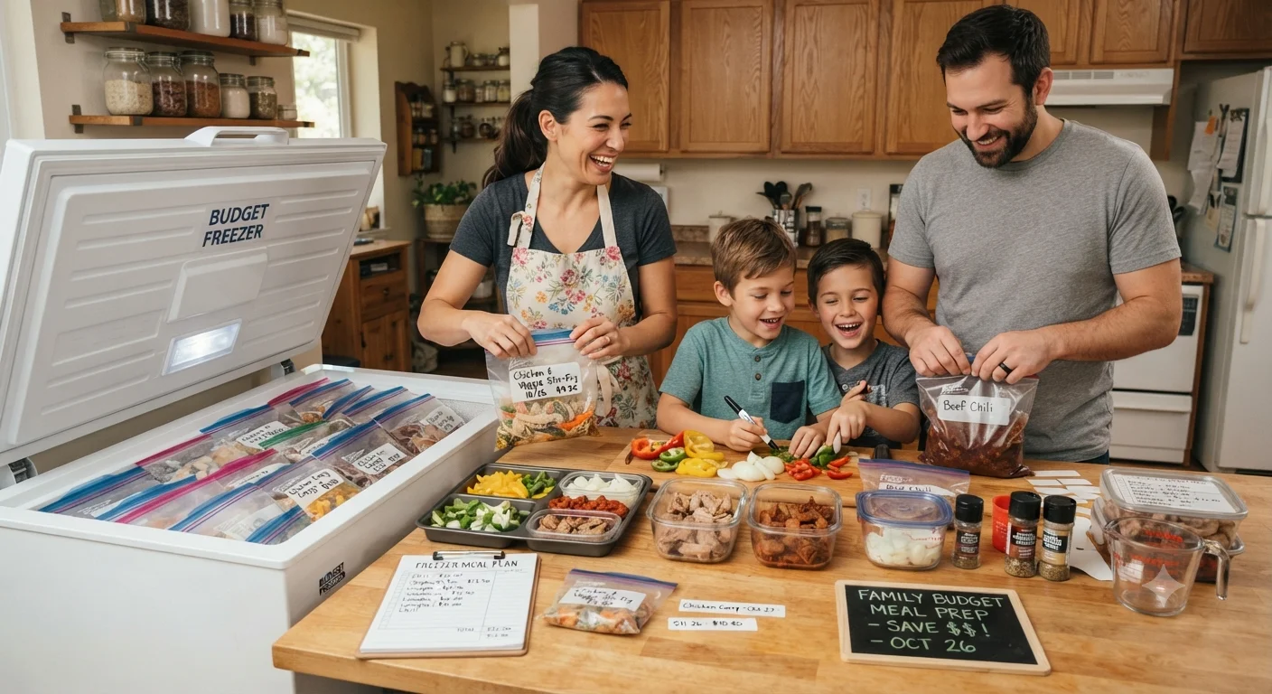 Freezer Meal Planning for Budget-Conscious Families