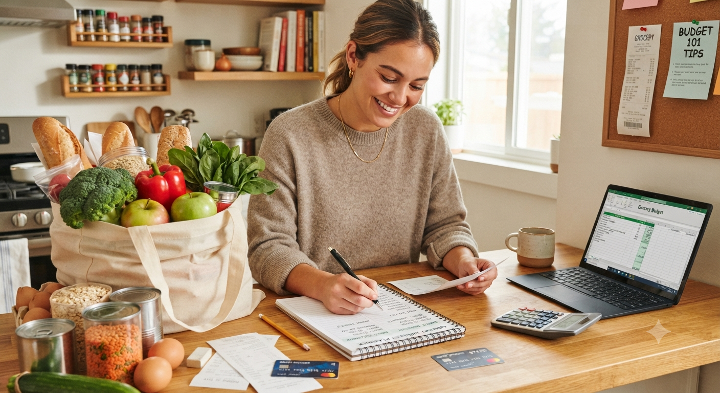 Grocery Budgeting 101 : How to Build a Family Food Budget That Works