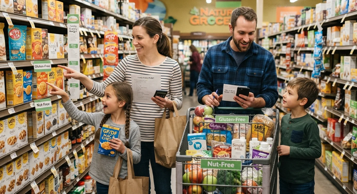 Grocery Budgeting for Families With Multiple Food Allergies