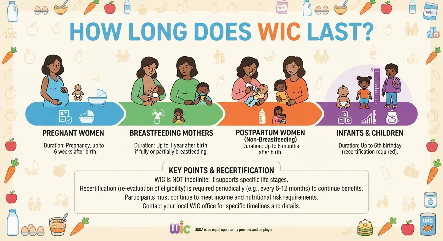 How Long Does WIC Last ? Age Cutoffs and Recertification