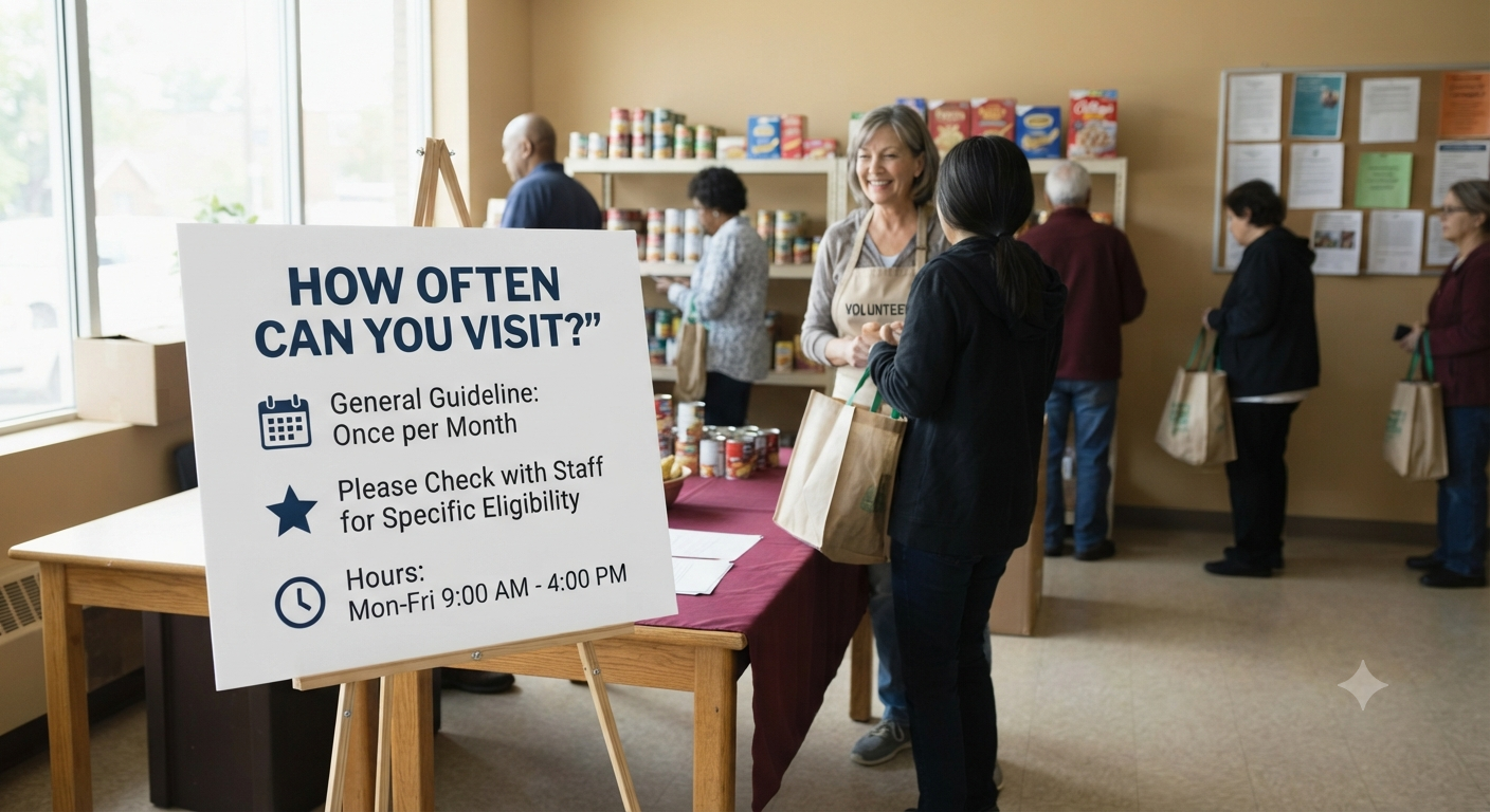 How Often Can You Visit a Food Bank? Rules and Frequency Limits