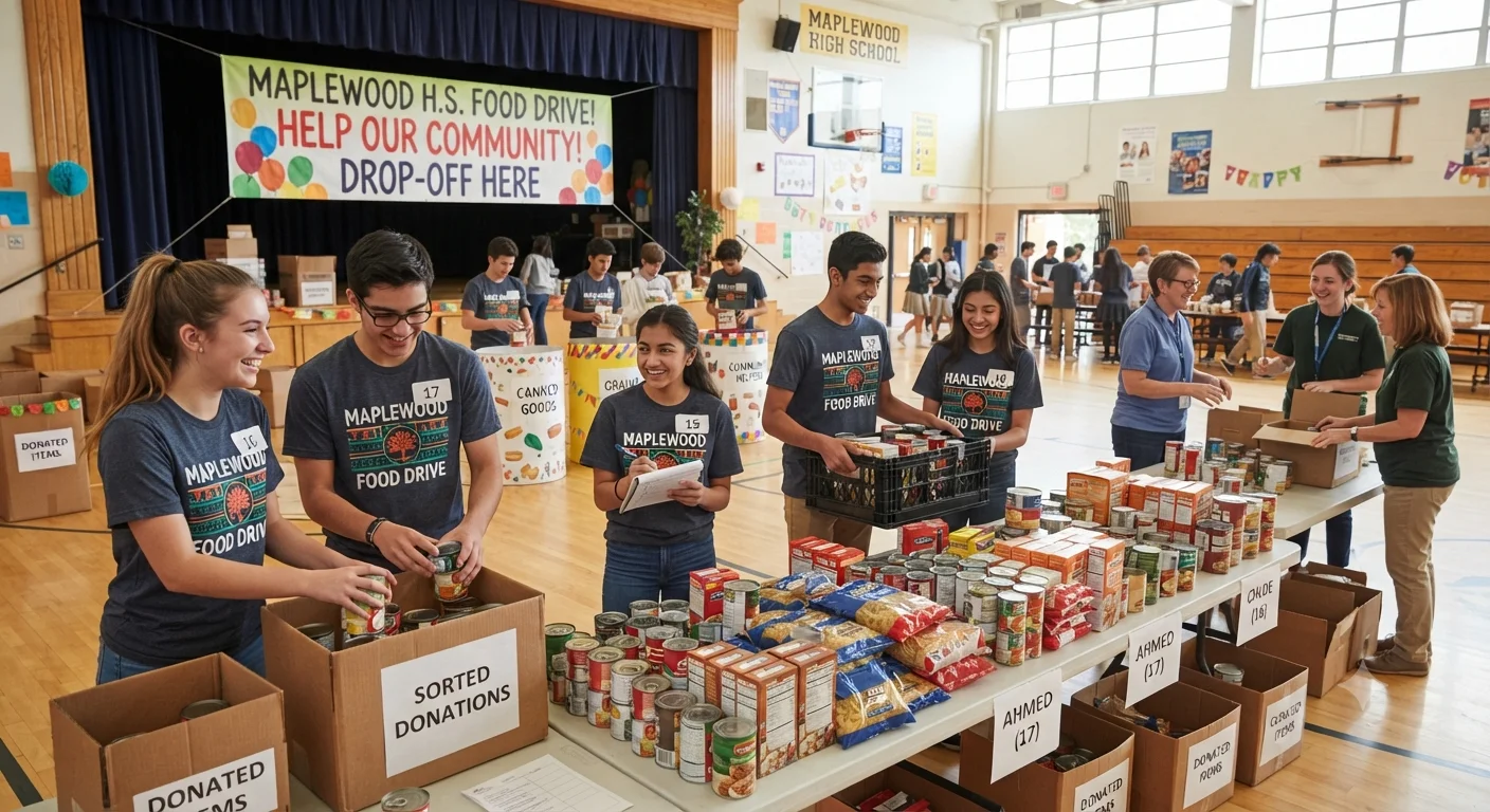 How Schools Run Their Own Food Drives: A Teache Guide
