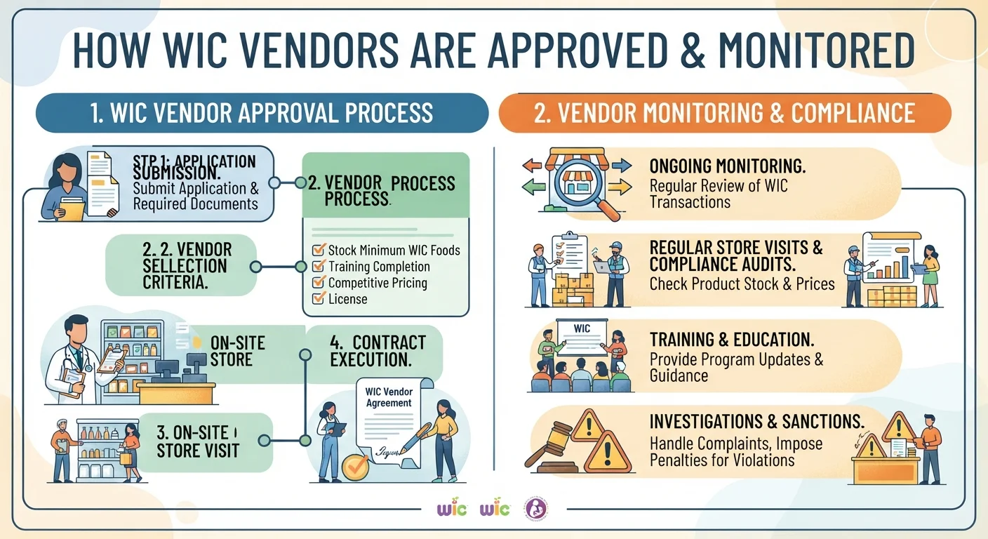 How WIC Vendors Are Approved and Monitored