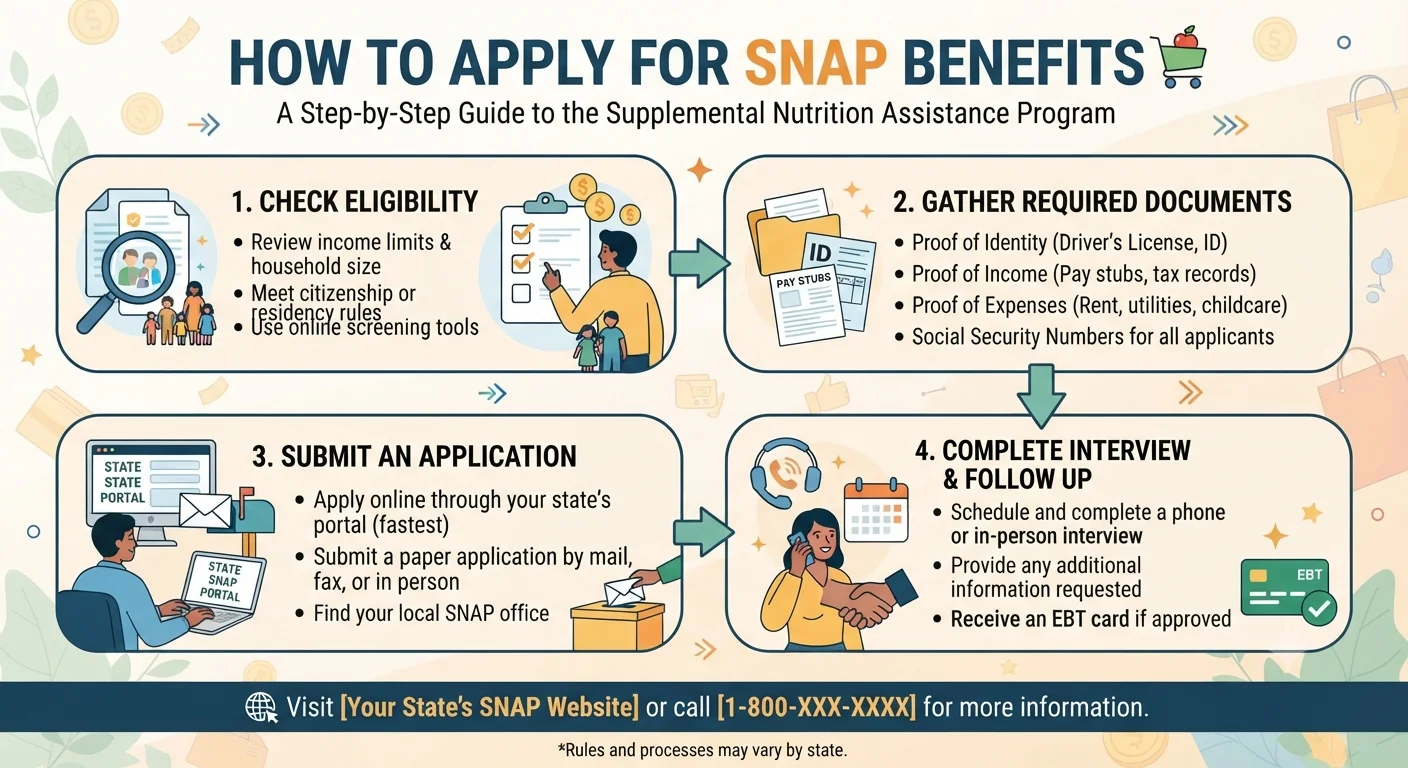 How to Apply for SNAP Benefits: A Step-by-Step Guide