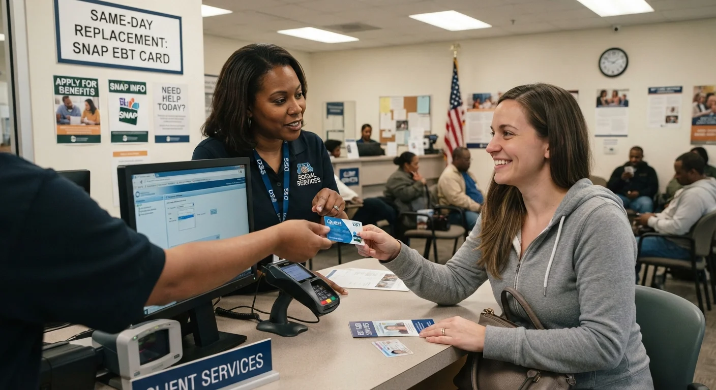 How to Get a Replacement SNAP Card the Same Day