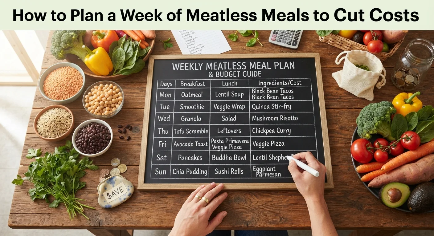 How to Plan a Week of Meatless Meals to Cut Costs