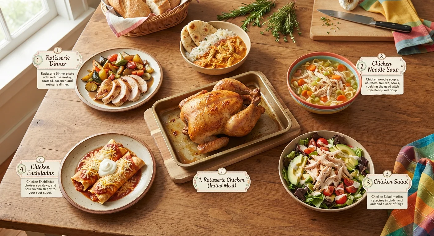 How to Stretch a Rotisserie Chicken Into Five Different Meals