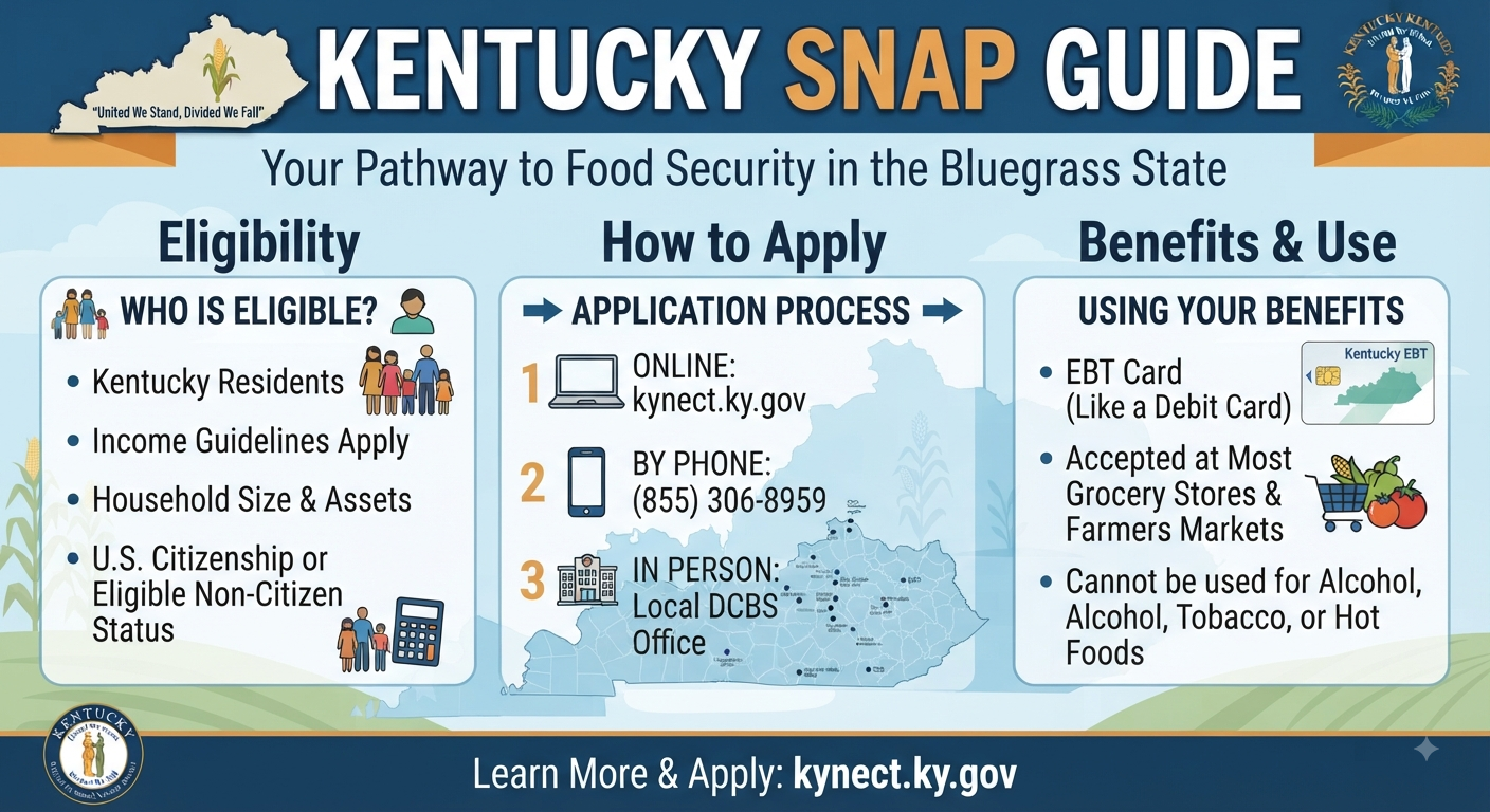 Kentucky SNAP Guide: Eligibility, Amounts, and How to Apply