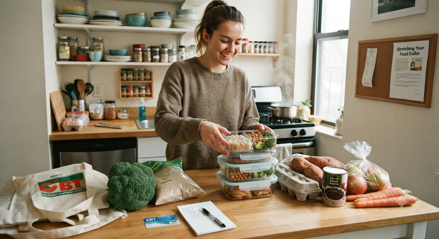 Meal Prep on a Food Stamp Budget: Weekly System That Saves Time and Money
