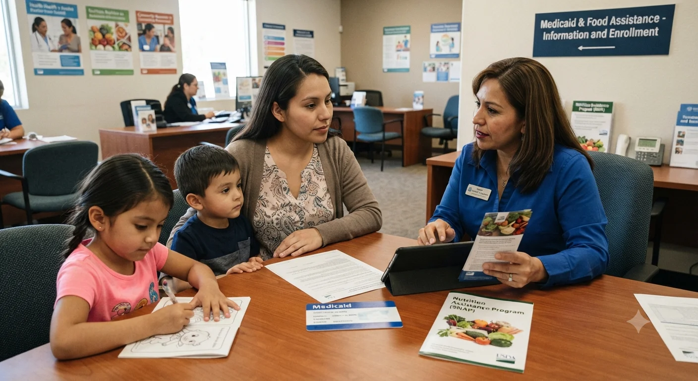 Medicaid and Food Assistance : How Benefits Overlap