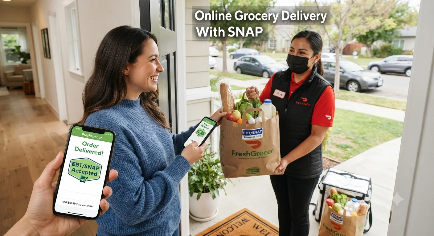 Online Grocery Delivery With SNAP: Amazon, Walmart, and Instacart Rules