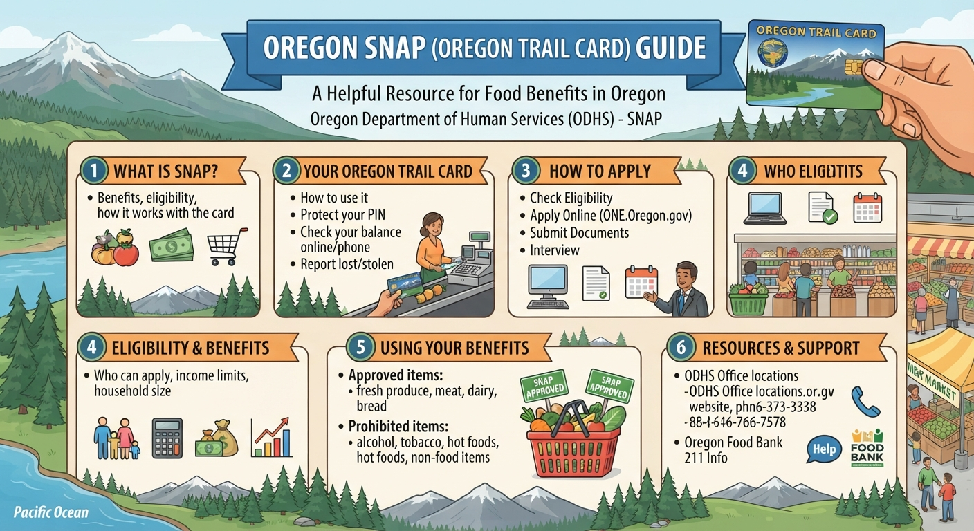 Oregon SNAP (Oregon Trail Card) Guide: Eligibility and How to Apply