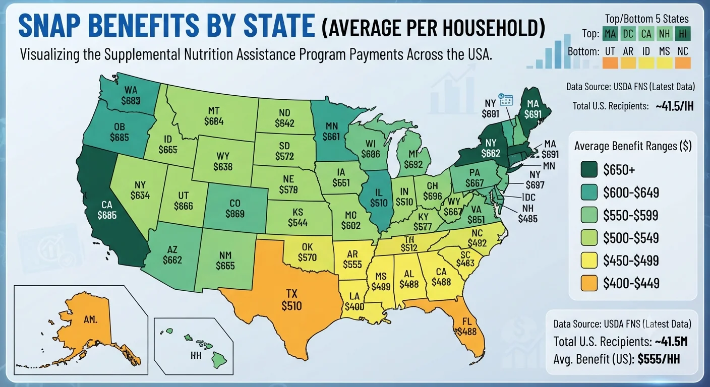 SNAP Benefits by State : 2026 Guide to Every State