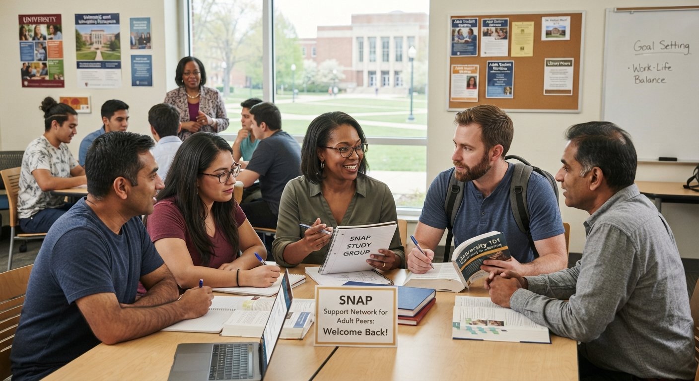 SNAP for Adults Returning to School as Non-Traditional Students