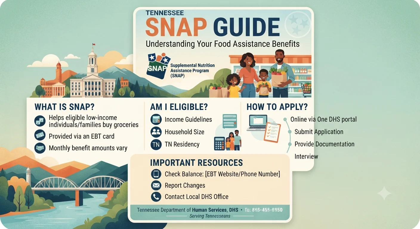 Tennessee SNAP Guide: Eligibility, Amounts, and How to Apply