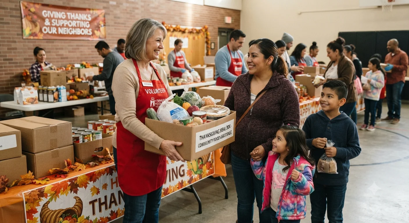 Thanksgiving Food Assistance : Programs That Help Around the Holidays