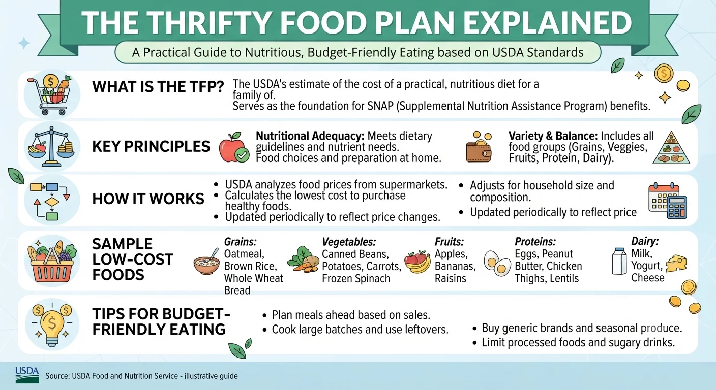 Thrifty Food Plan Explained: How USDA Sets SNAP Benefit Amounts