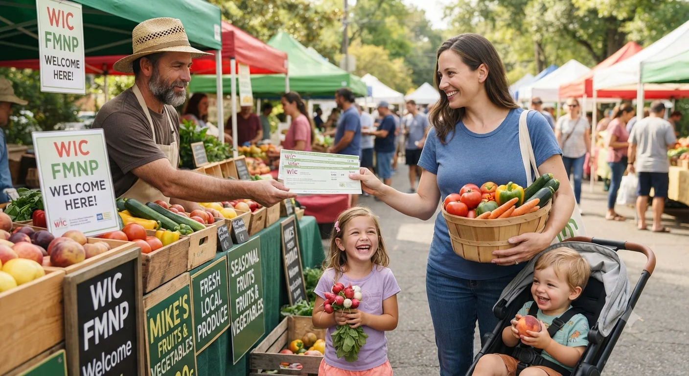 WIC Farmers Market Nutrition Program : Fresh Produce Benefits