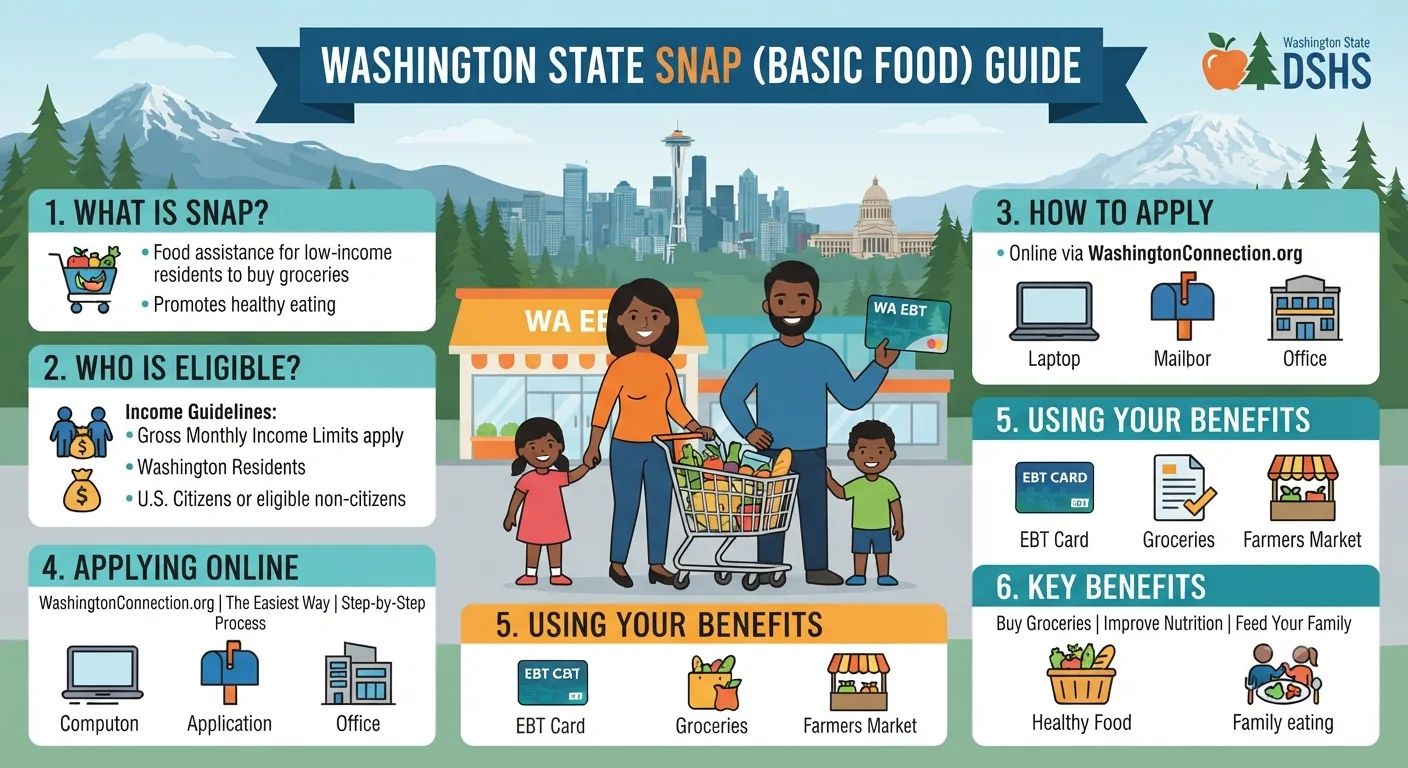 Washington State SNAP (Basic Food) Guide: Eligibility and How to Apply