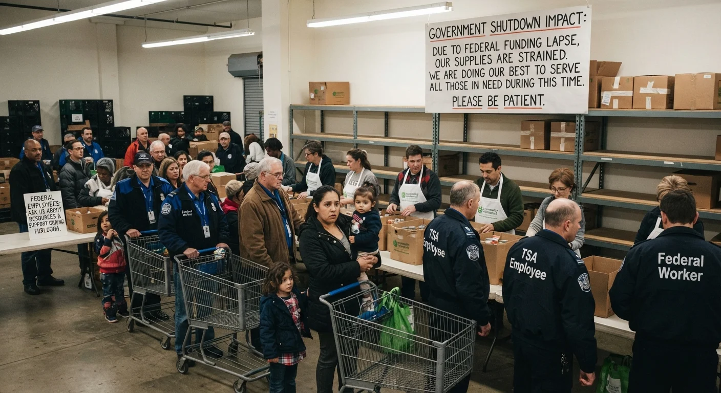 What Happens to Food Banks During a Government Shutdown