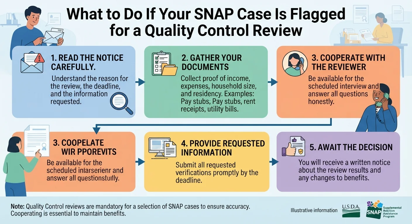 What to Do If Your SNAP Case Is Flagged for a Quality Control Review